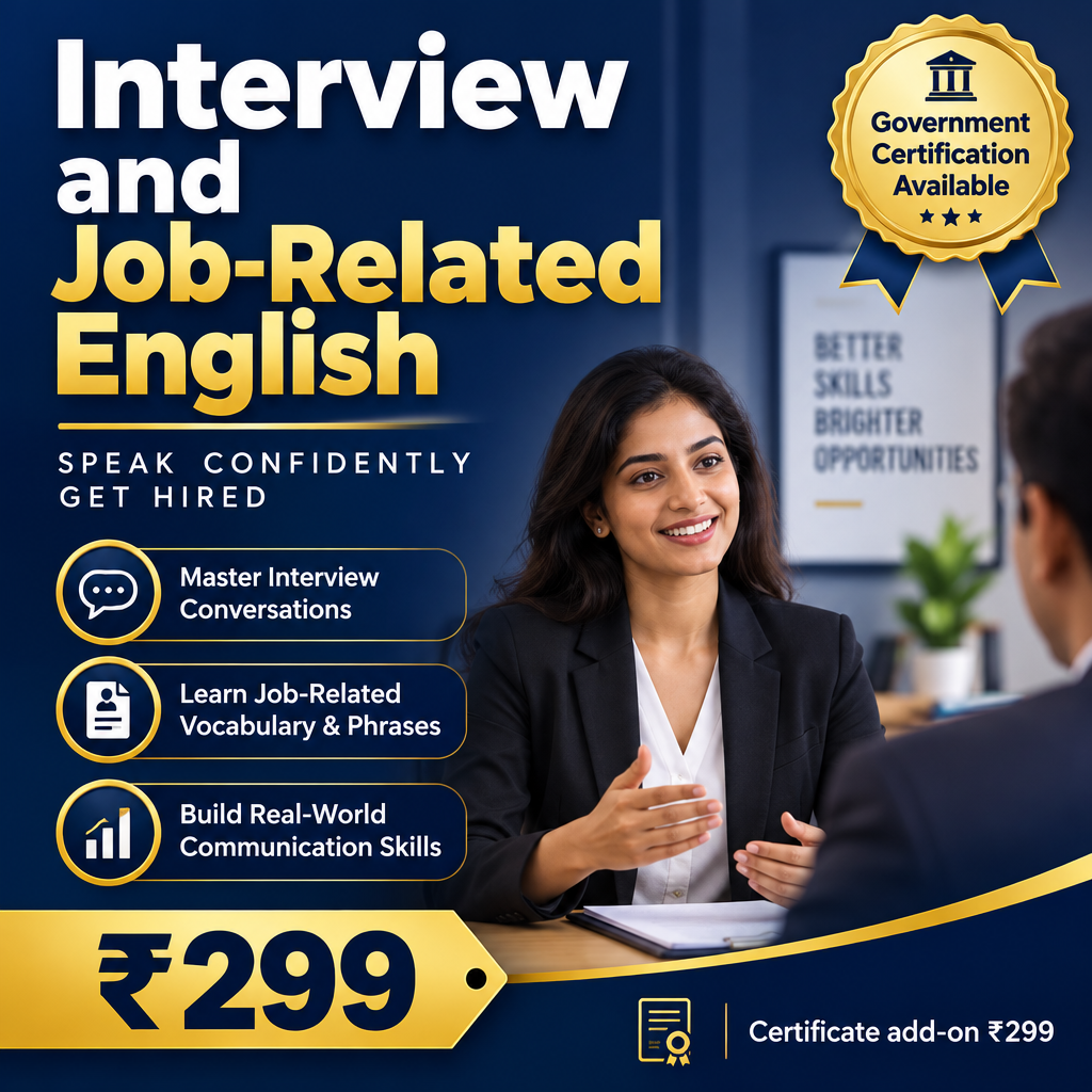 Interview English Free Preview Hindi English