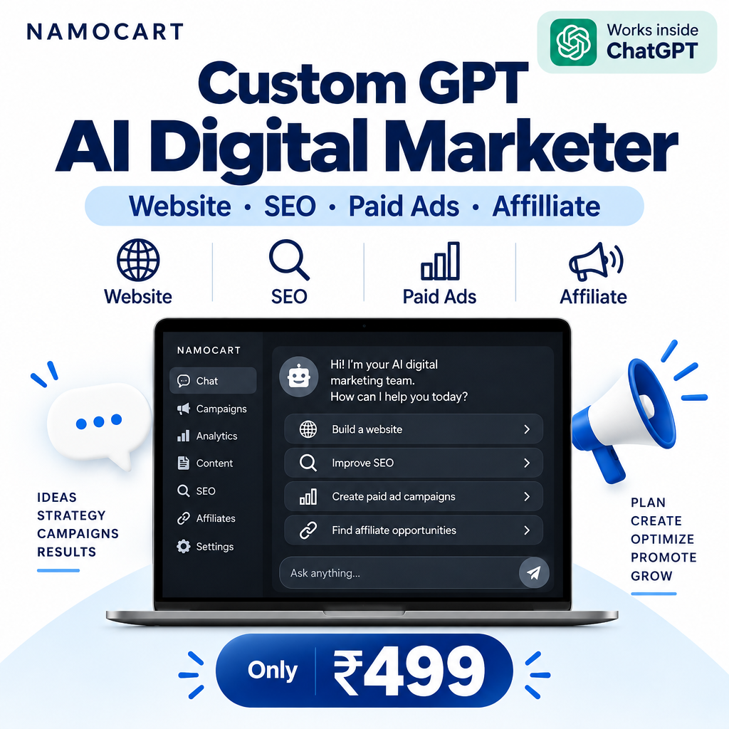 Custom GPT – AI Digital Marketer