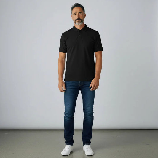 Premium Polo T-Shirt Black