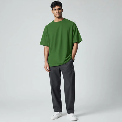 Premium Oversized T-Shirt Avocado Green
