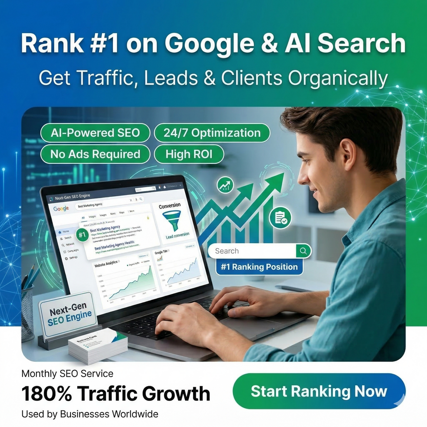 Rank on Google & AI Search – Get Traffic, Leads & Clients Without Ads (Start at $29/month)