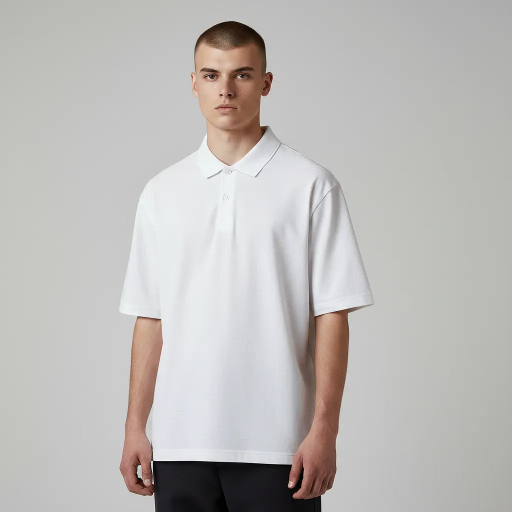 Premium Polo T-Shirt White