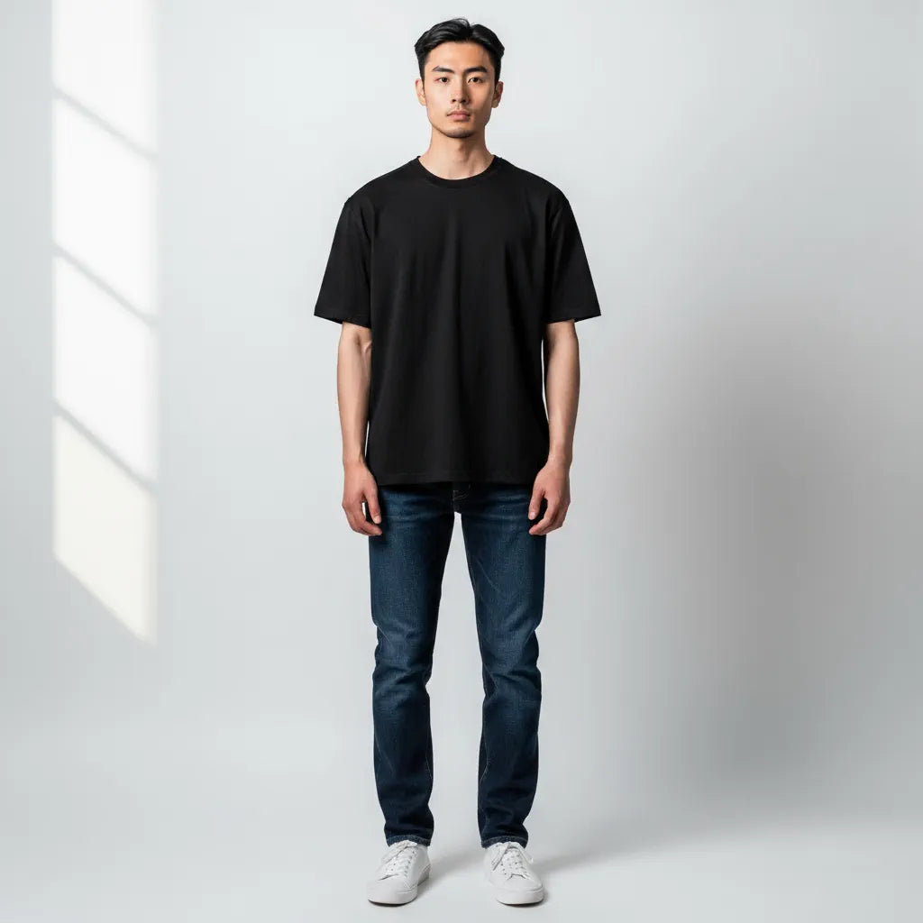 Premium Oversized French Terry T-Shirt alternate view